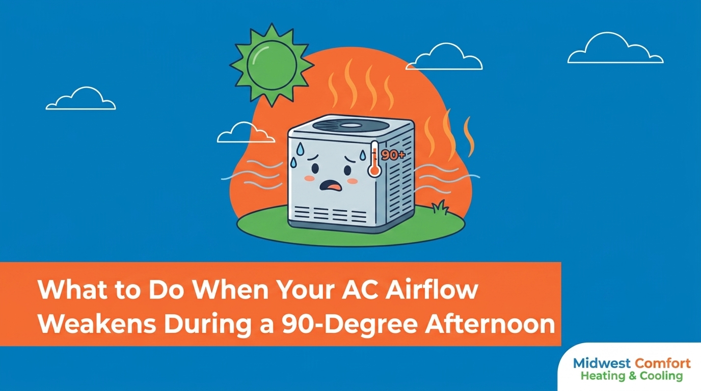 What to Do When Your AC Airflow Weakens During a 90-Degree Afternoon