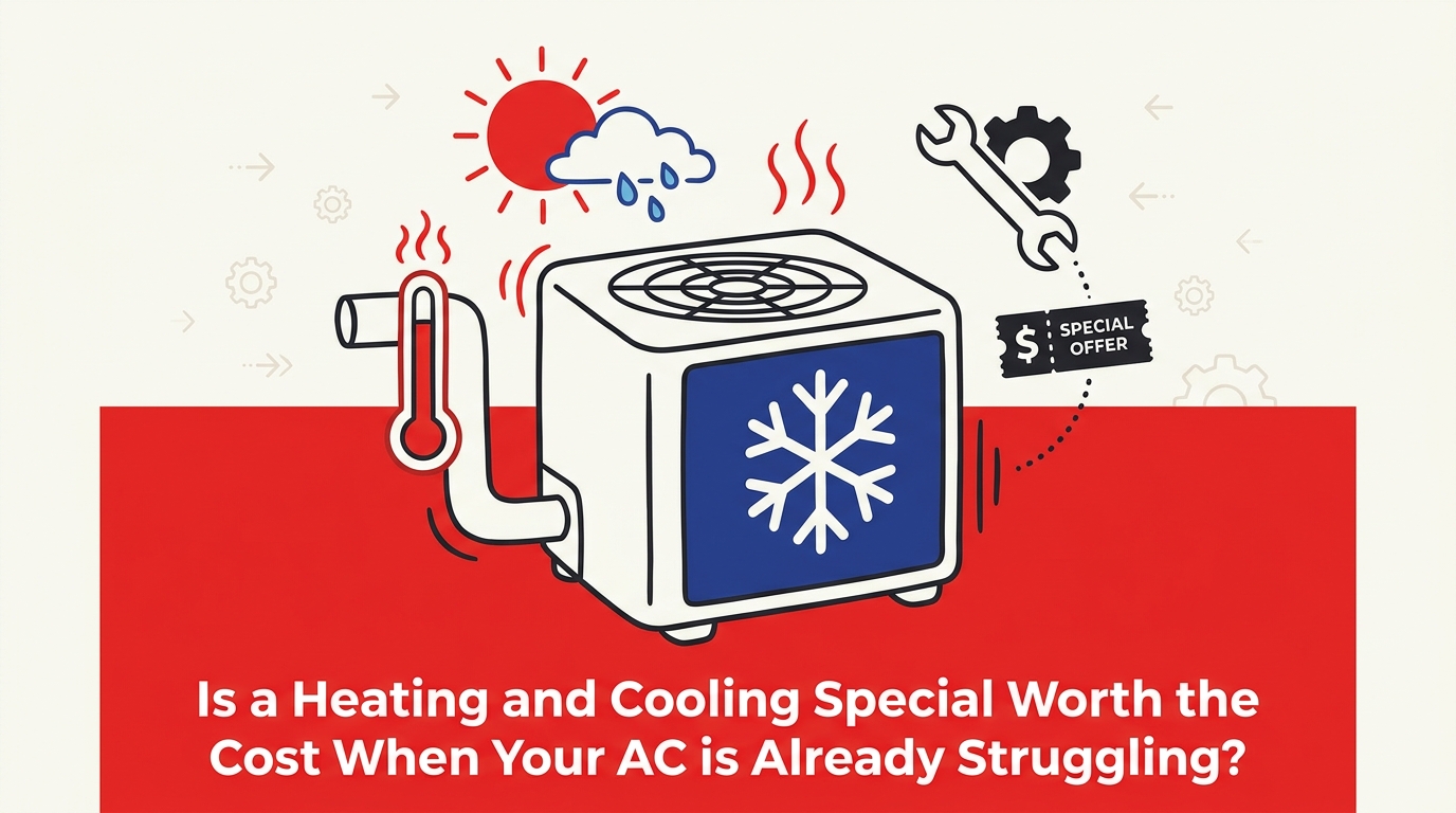 Is a Heating and Cooling Special Worth the Cost When Your AC is Already Struggling?