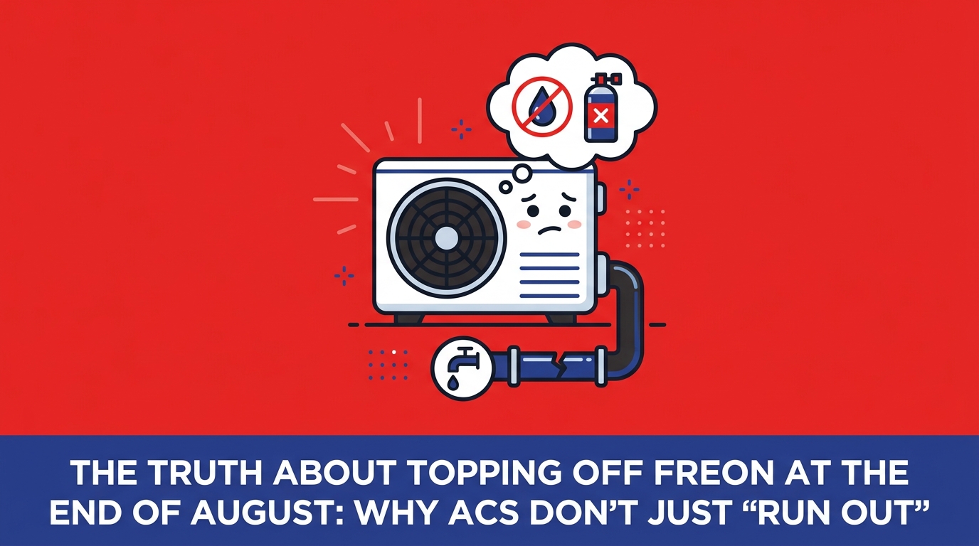 The Truth About Topping Off Freon at the End of August