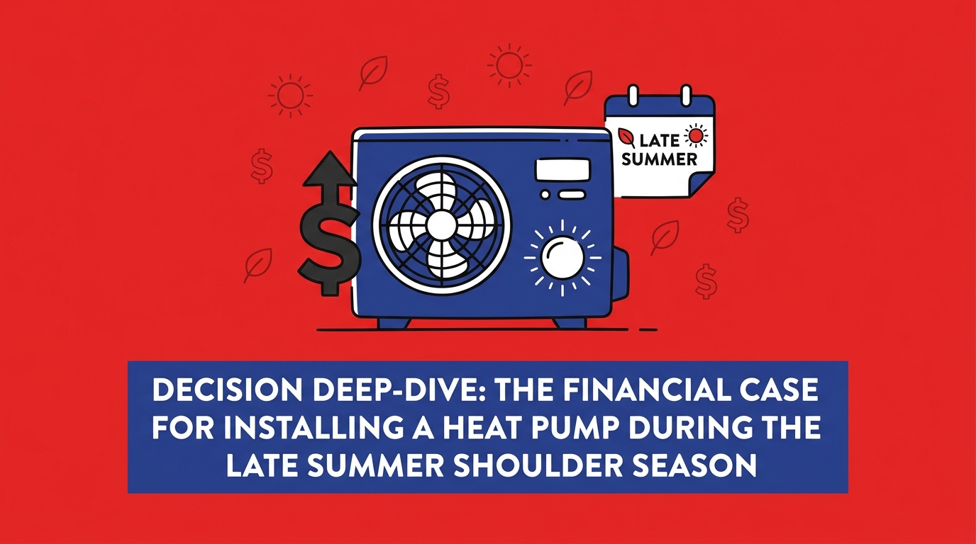 The Financial Case for Installing a Heat Pump During the Late Summer Shoulder Season