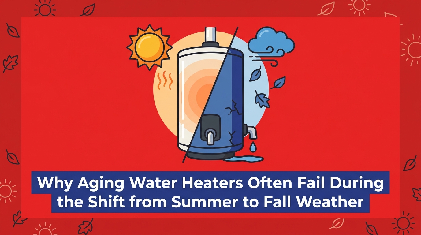 Why Water Heaters Often Fail During the Shift from Summer to Fall Weather