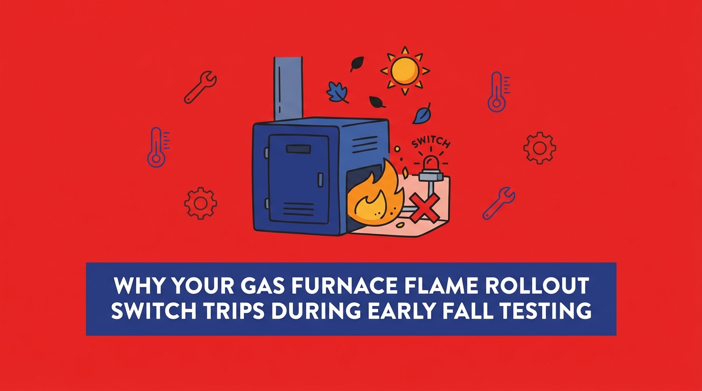 Why Your Gas Furnace Flame Rollout Switch Trips During Early Fall Testing