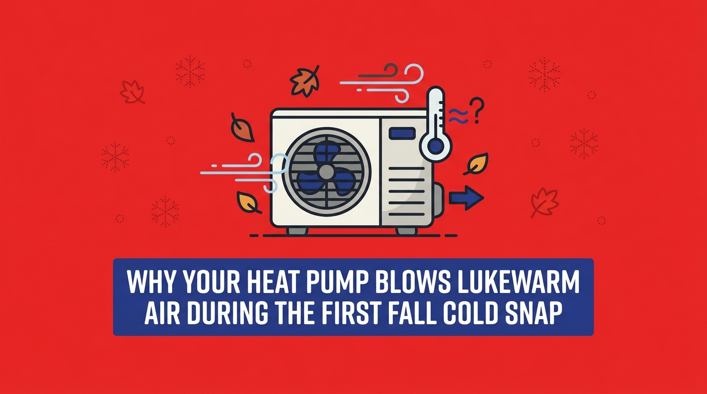 Why Your Heat Pump Blows Lukewarm Air During the First Fall Cold Snap