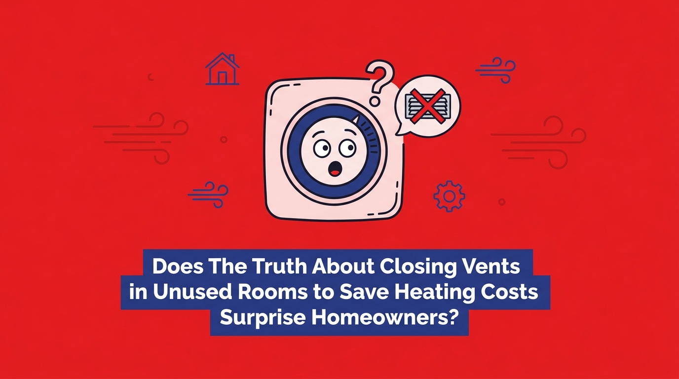 The Truth About Closing Vents in Unused Rooms to Save Heating Costs