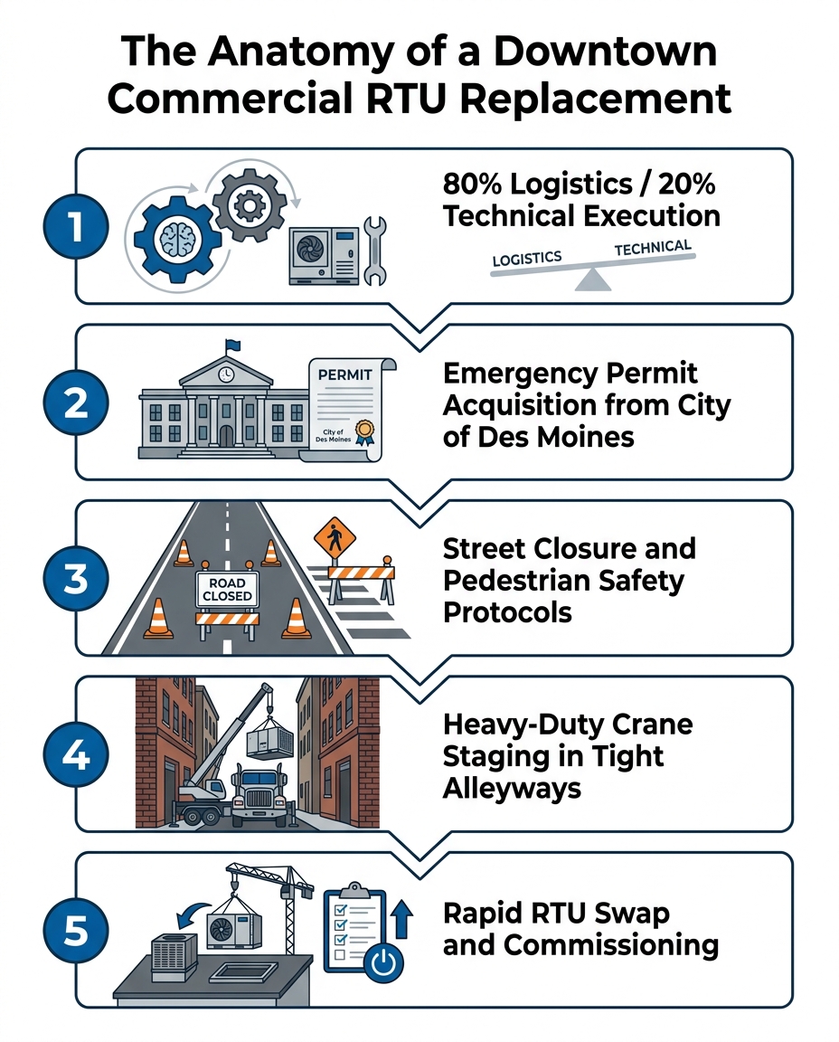 The Anatomy of a Downtown Commercial RTU Replacement