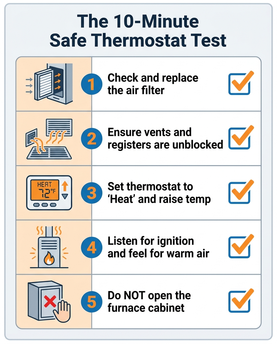 The 10-Minute Safe Thermostat Test