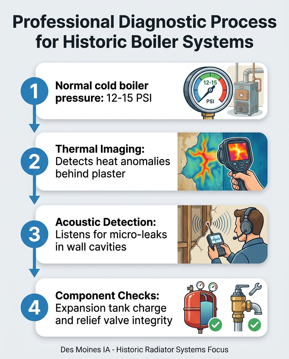 Professional Diagnostic Process for Historic Boiler Systems