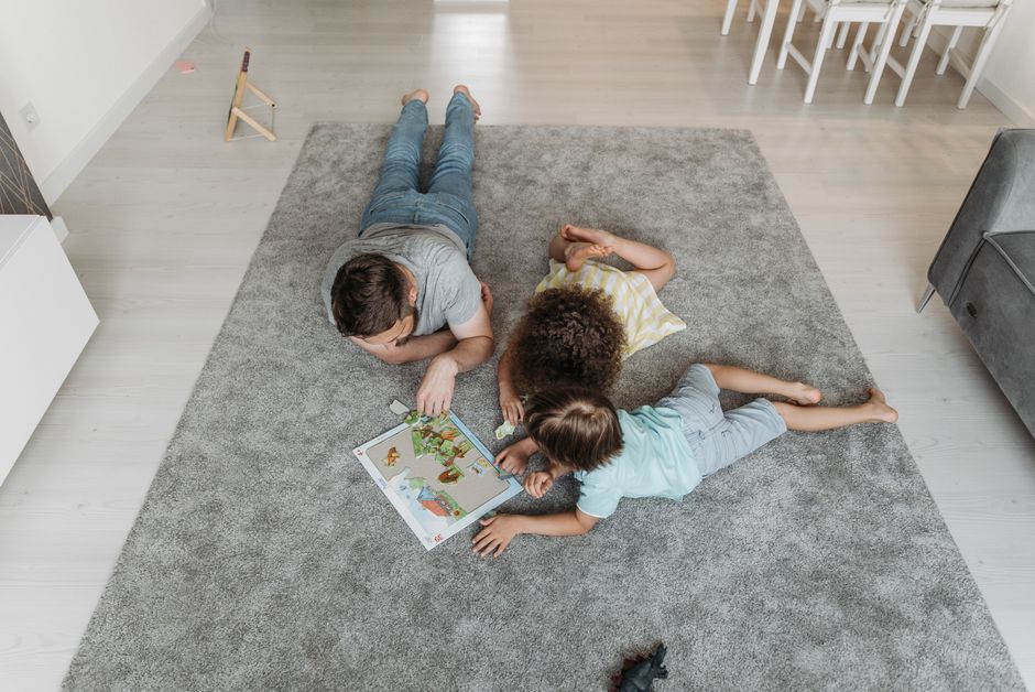 Happy family enjoying comfortable home - 24/7 hvac altoona Happy family enjoying comfortable home - 24/7 hvac altoona
