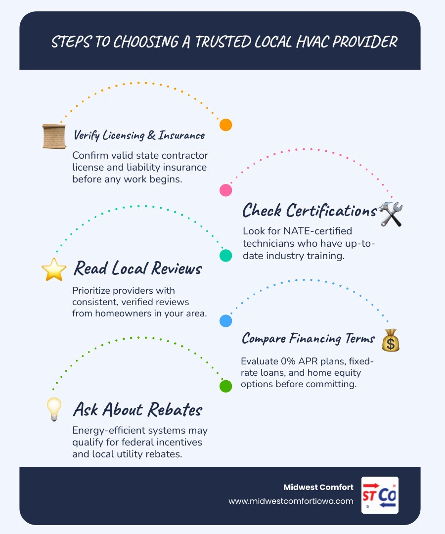 Choosing a Trusted Local HVAC Provider with Financing Options Survival Guide