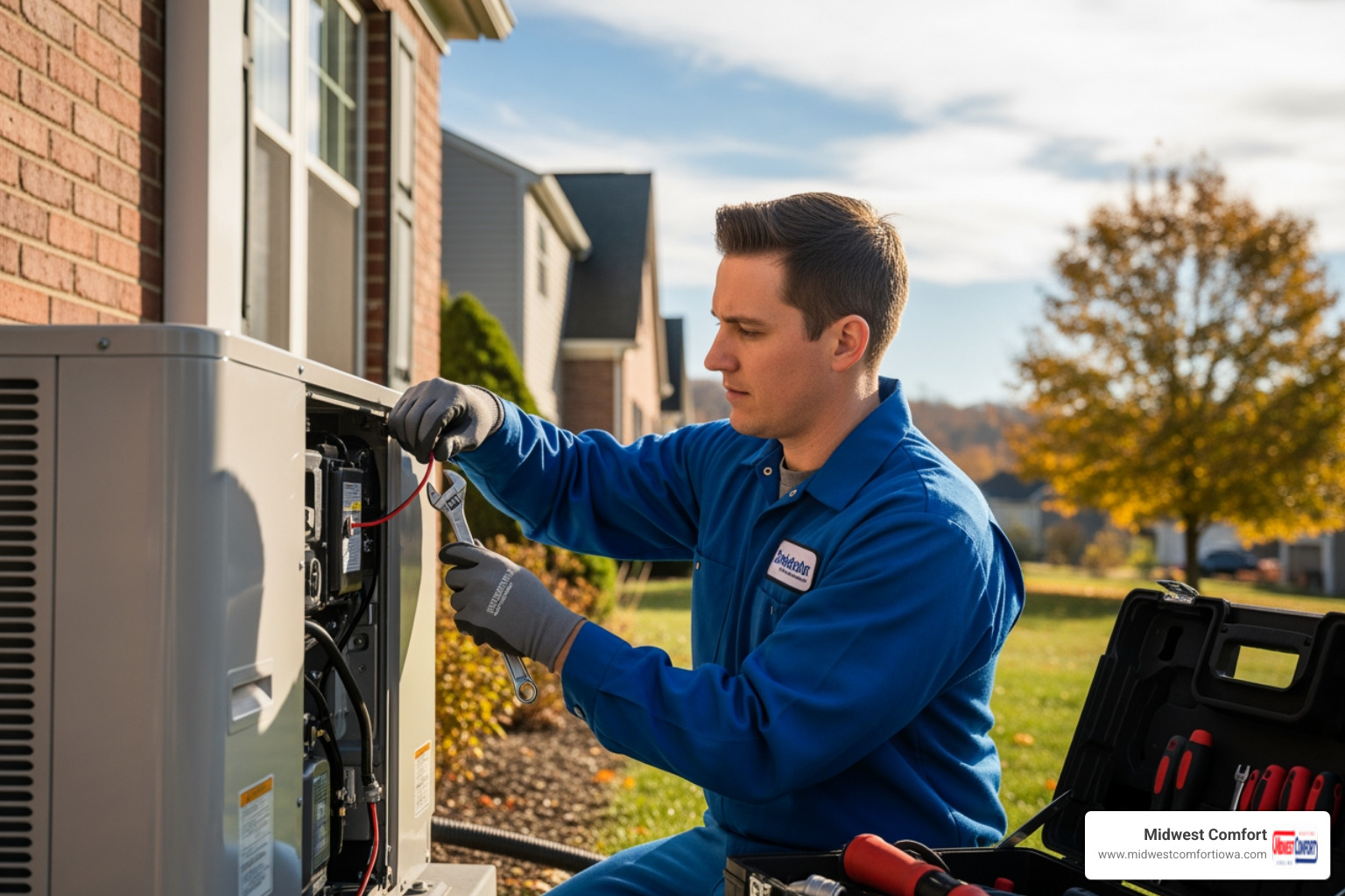Who specializes in residential heat pump repair and installation in Altoona?