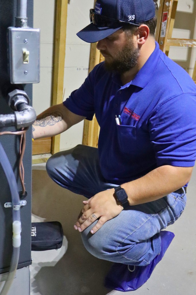 Ductless mini-split system installed by a Midwest Comfort technician